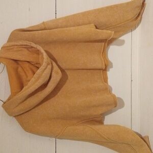 Aeropostale Women's Yellow Hoodie